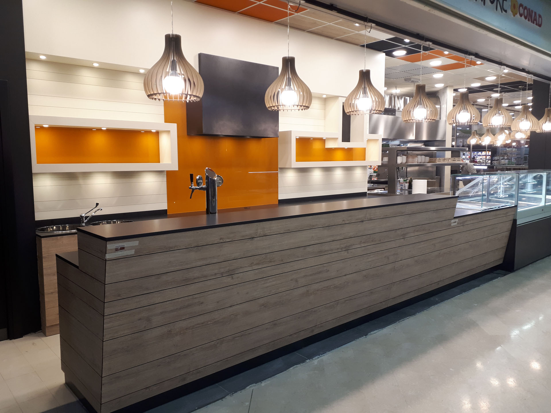 Concept bar - tavola calda